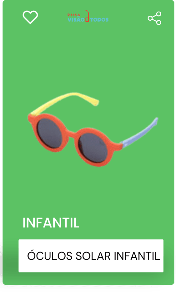 óculos Solar Infantil